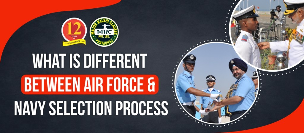 What is different between Air force and Navy Selection Process